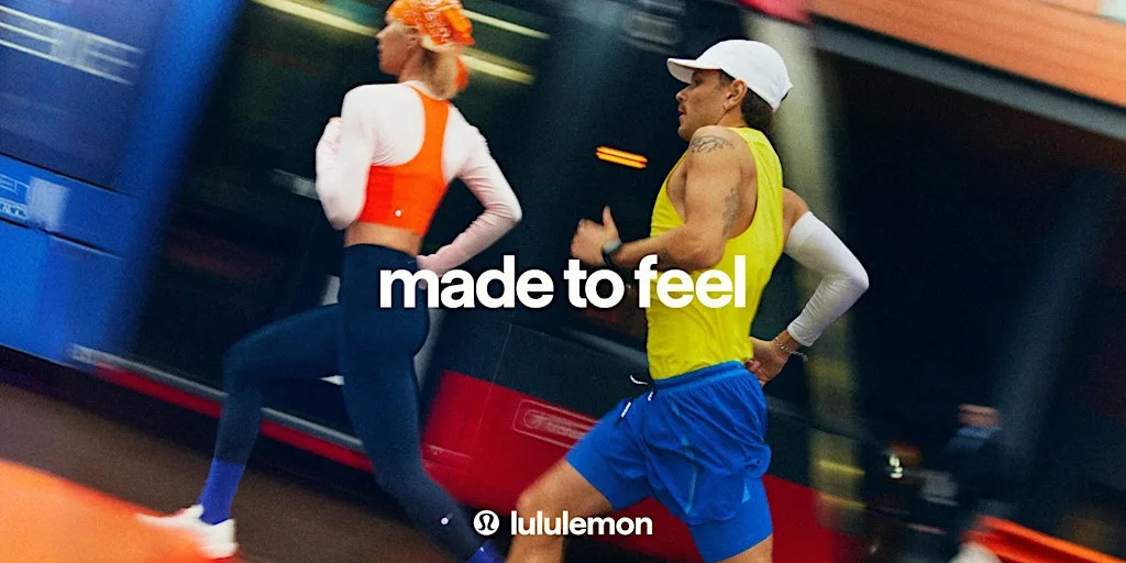 lululemon Newcastle run club at Grey's Monument