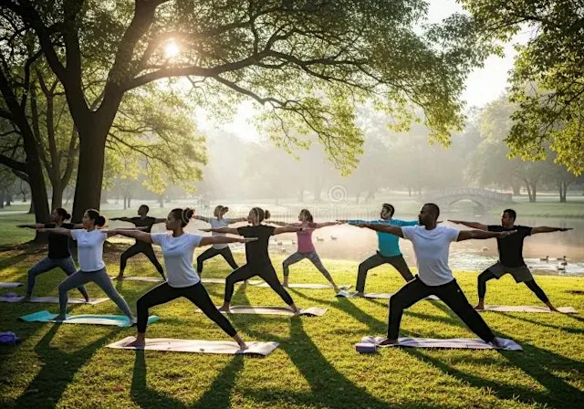 Outdoor Yoga - Flow & Rest (Wardown Park, Luton) at Luton Town and Indians Cricket Club