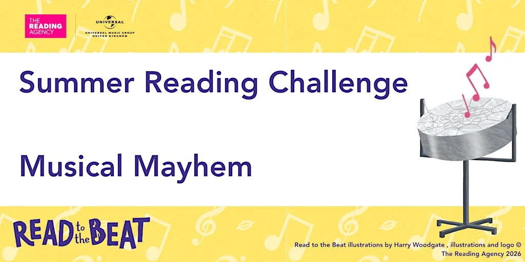 Summer Reading Challenge Craft - Musical Mayhem at Keynsham Library & Information Service