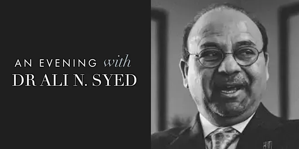 An evening with Dr Ali N. Syed at St Martins Lane London, a Morgans Originals hotel