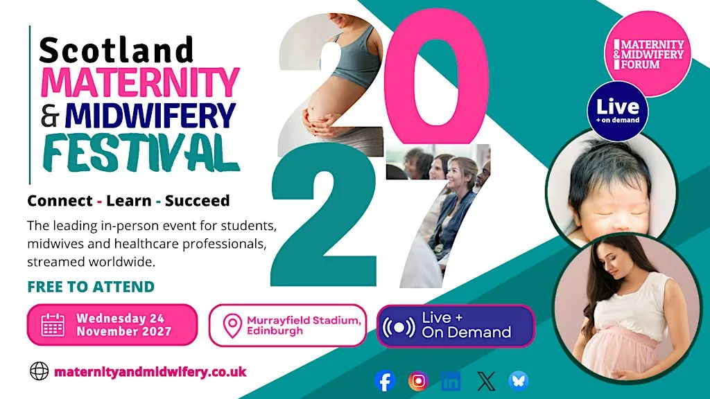 Scotland Maternity and Midwifery Festival 2027 at Murrayfield Stadium