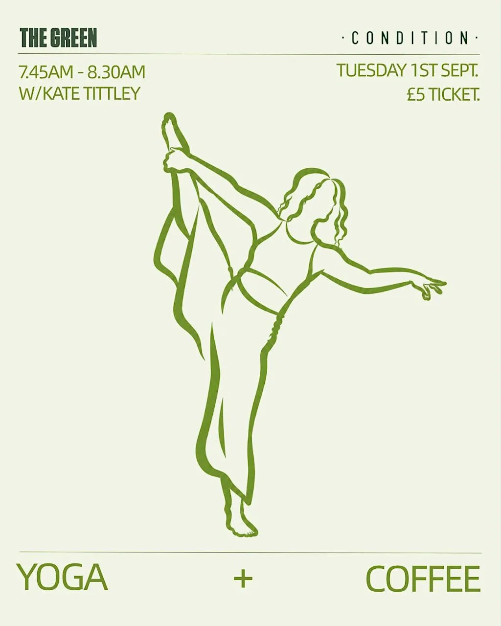 Condition Takeover: Yoga on The Green at St. John's Manchester