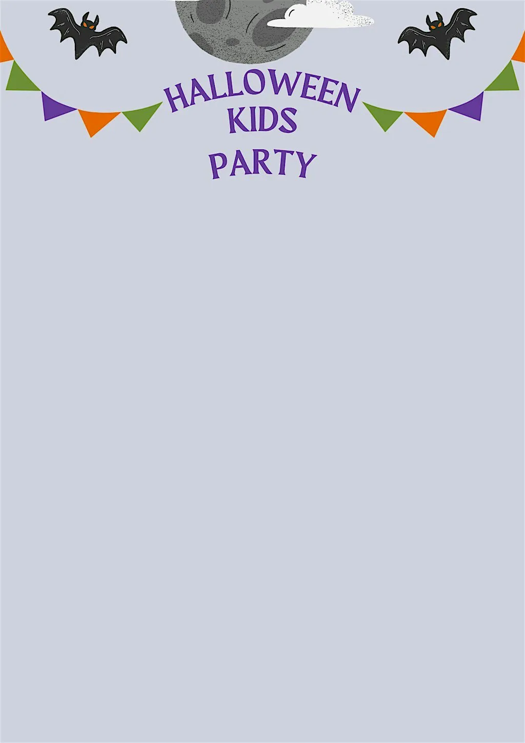 Halloween Kids Disco Party