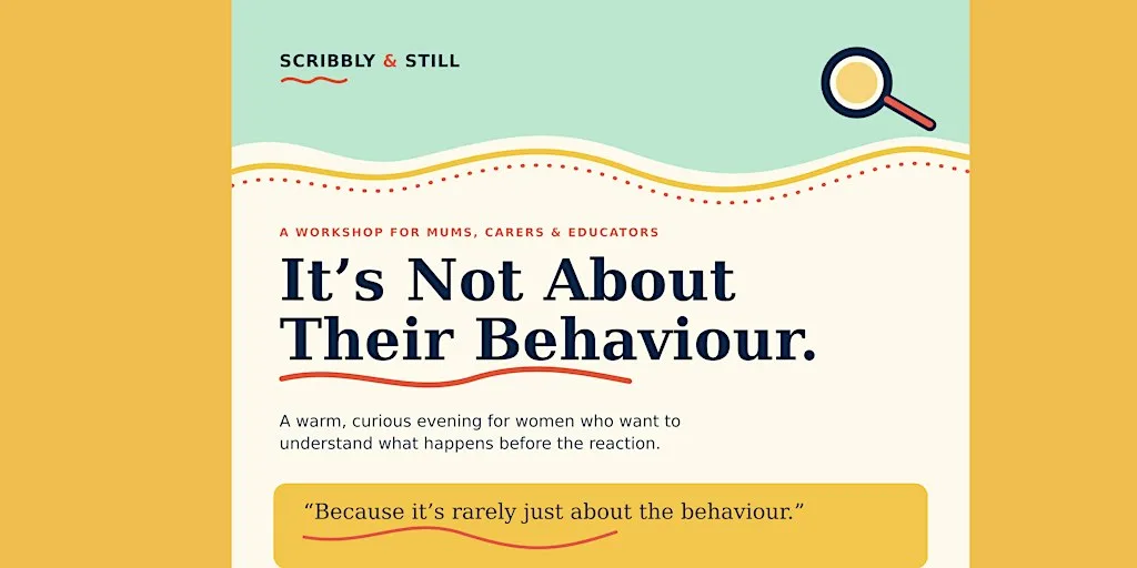 It's NOT about their behaviour