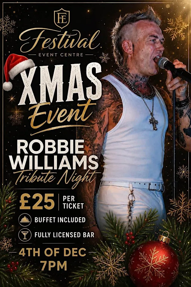 Robbie William Xmas Party