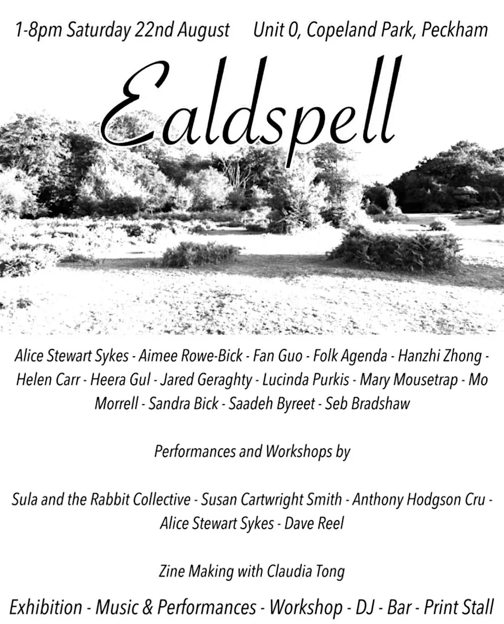 Ealdspell: an Exhibition of Modern Folklore