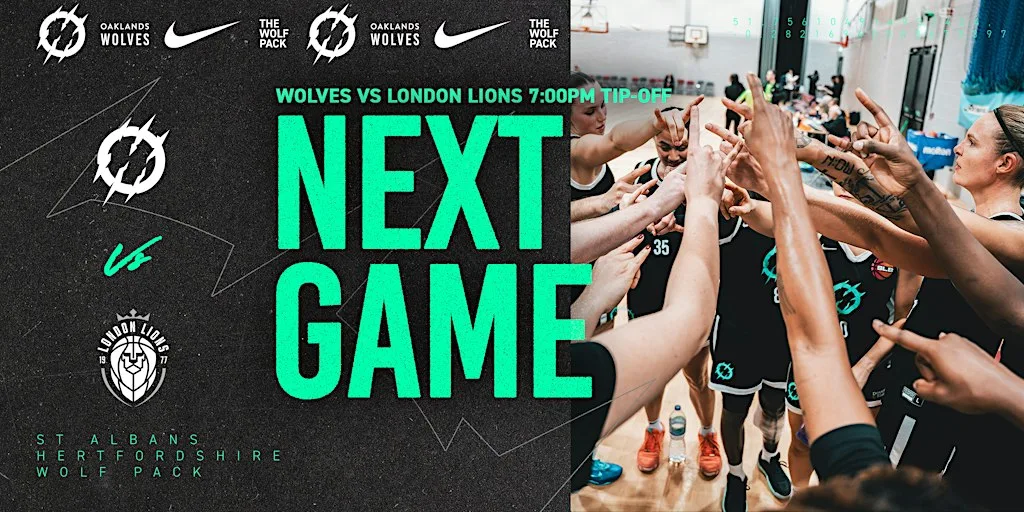 Oaklands Wolves Vs London Lions SLBW