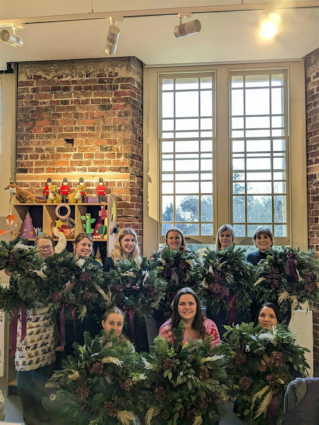 Luxury Christmas Wreath Making at The Larder House
