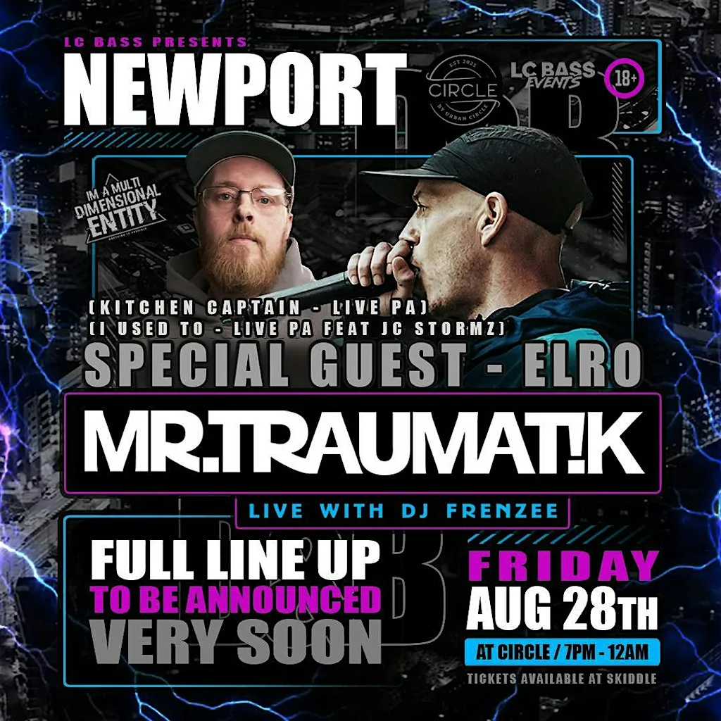 Mr Traumatik UK TOUR ft ELRO