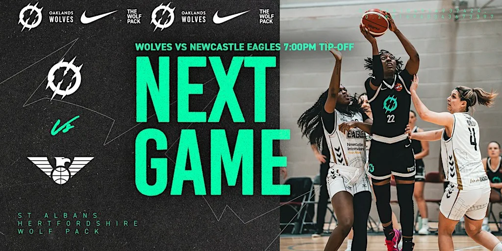 Oaklands Wolves Vs Newcastle Eagles SLBW at Oaklands College St Albans