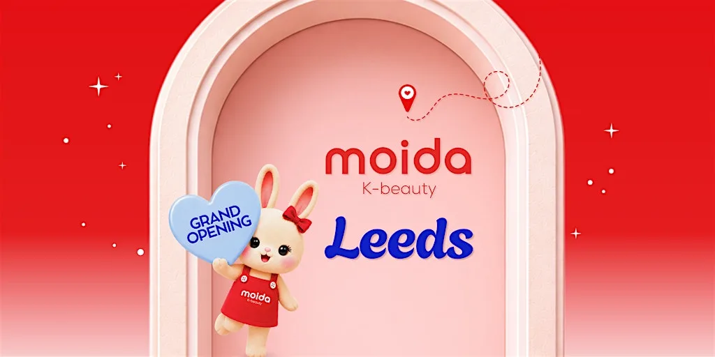 moida K-beauty Leeds Store Opening