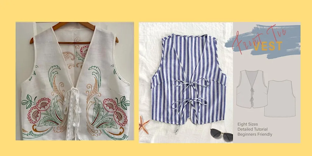 Stitch & Sash: Craft an Upcycled Tie-Waist Coat at 39 High Bridge