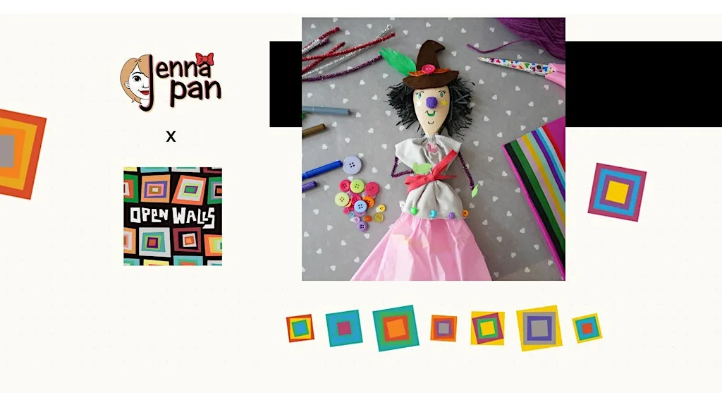 Puppet-making workshop (Open Walls's Big Summer Show) at Wandesford Quay
