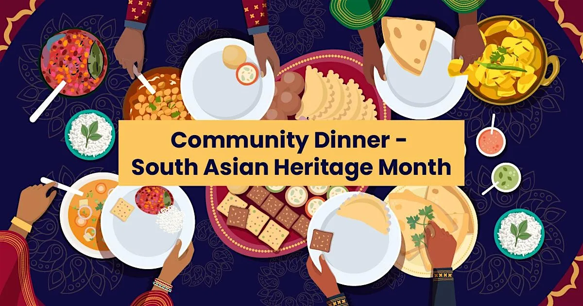 Community Dinner - South Asian Heritage Month at Manchester Central Library