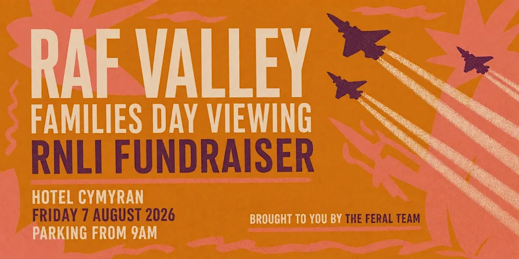 RAF Valley Families Day Viewing & RNLI Fundraiser at Hotel Cymyran at Hotel Cymyran