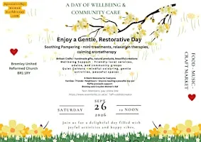A Day of Wellbeing and Community Care