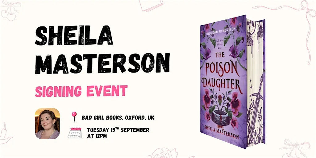 Sheila Masterson signing event at 29 Walton St