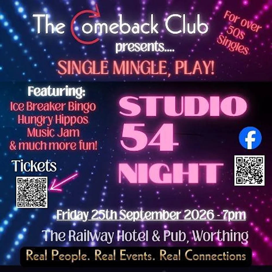 Single, Mingle, Play! - Studio 54 Night