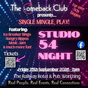 Single, Mingle, Play! - Studio 54 Night