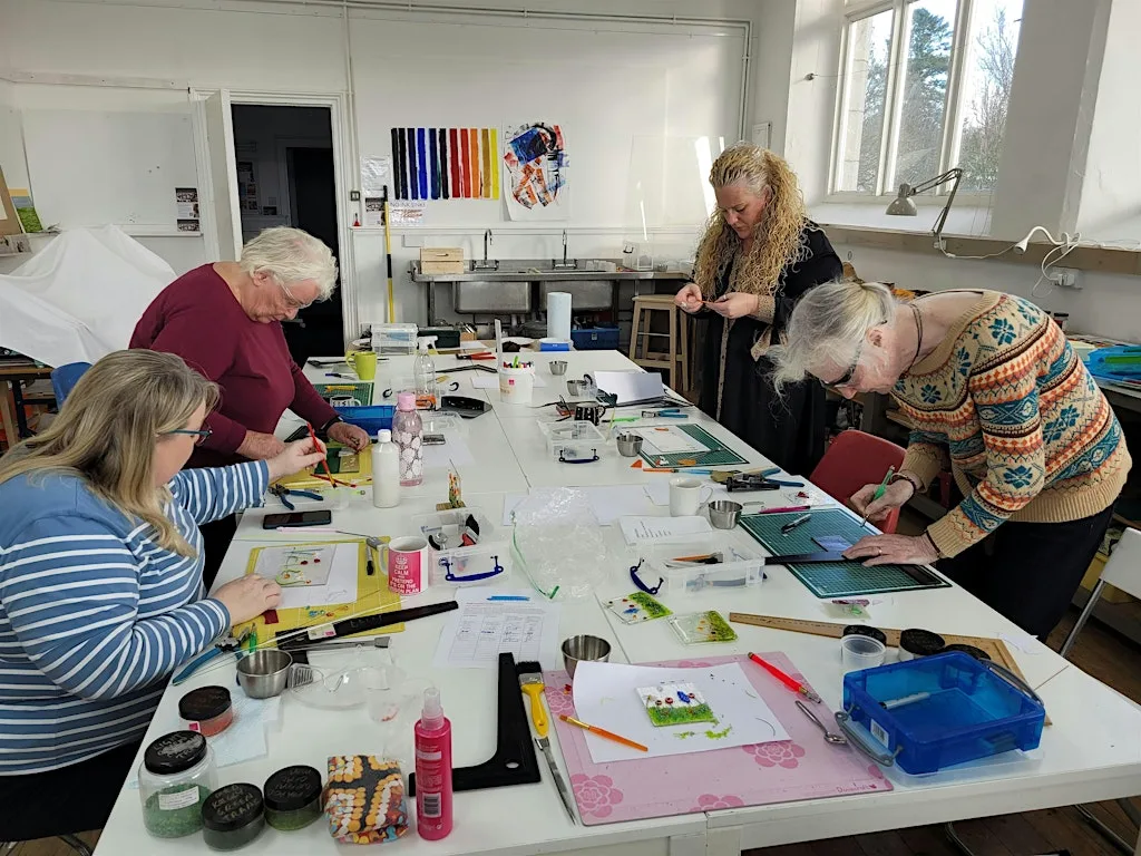 Introduction to Fused Glass at Arthouse, South Brent Old School Community Centre