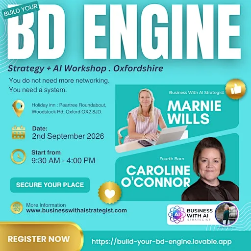 Build Your Business Development Engine (2nd September) at Holiday Inn Peartree Roundabout