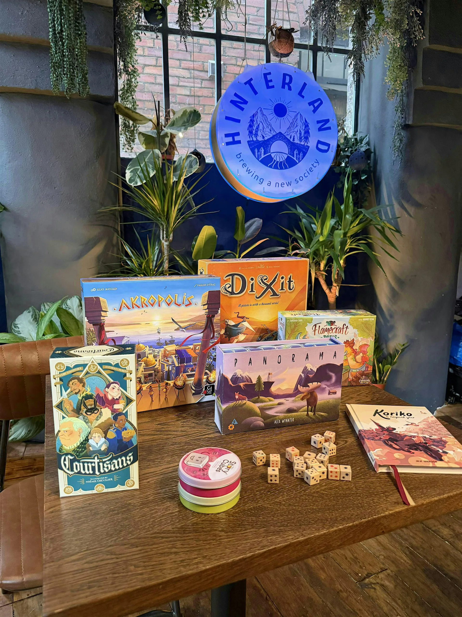 Boardgames Night at Hinterland Alcohol-Free Bar and Cafe