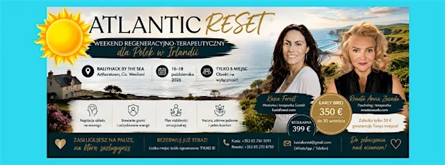 ATLANTIC RESET: Ukoj nerwy i odzyskaj spokój w pędzie życia at Arthurstown