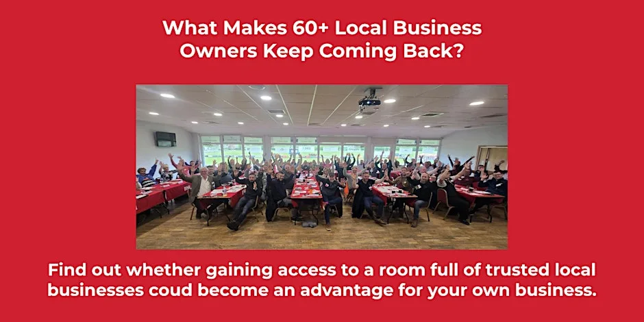 Every Thursday, 60+ Local Business Owners Meet Here. Why?