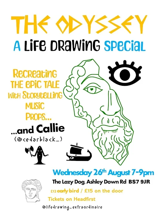 Life Drawing The Odyssey at The Lazy Dog