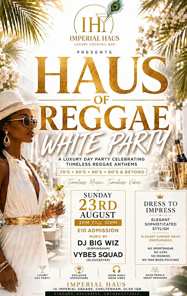 HAUS OF REGGAE WHITE PARTY at Imperial Haus