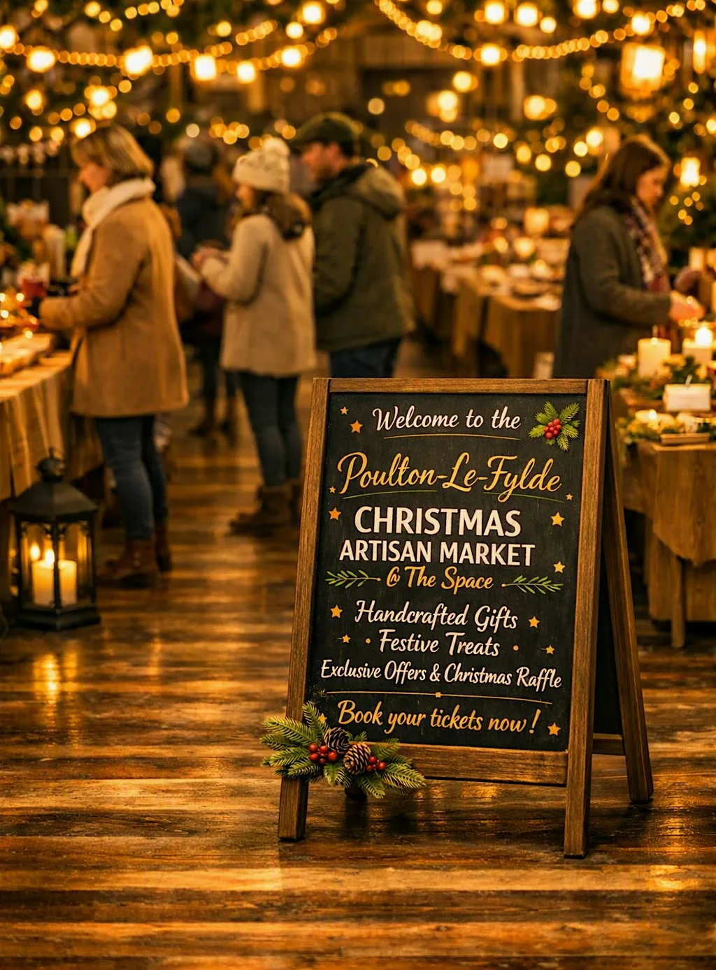 Poulton-Le-Fylde Christmas Artisan Market at The Space - Social Wellness Co
