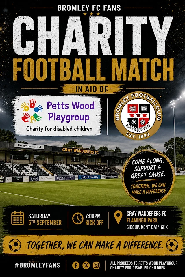 Bromley FC Fans Charity Match