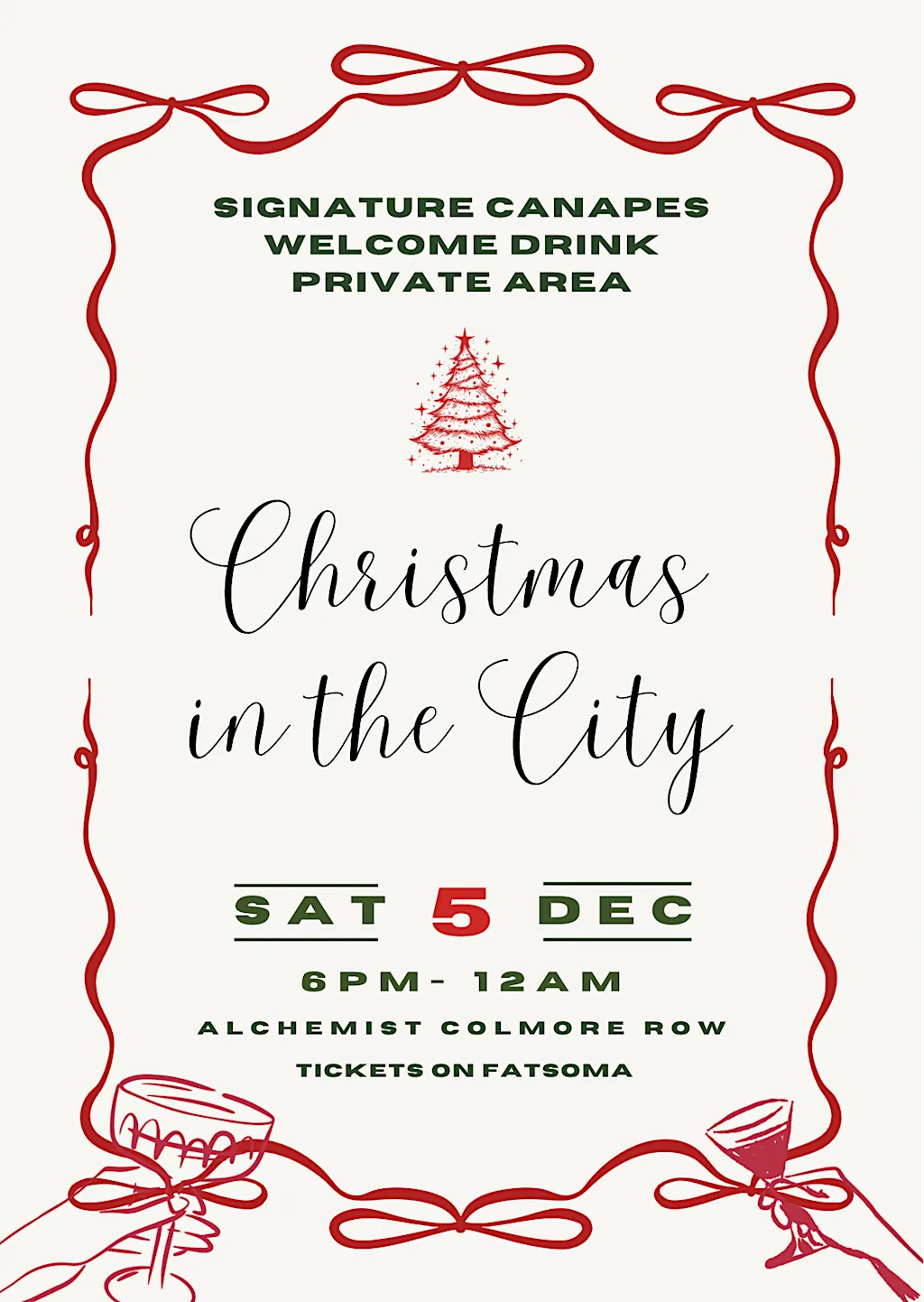Christmas in the City at The Alchemist Colmore Row