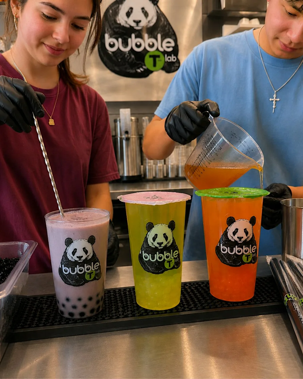 Bubble tea making workshop