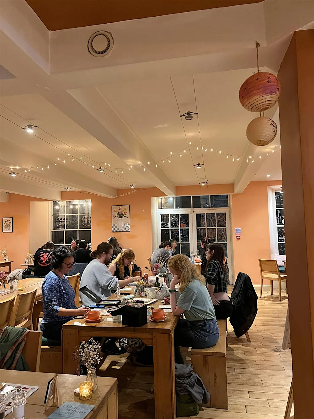Clothes upcycling / textile painting- Monthly Crafts Night on Gaelic Lane ! at Gaelic lane cafe + studio