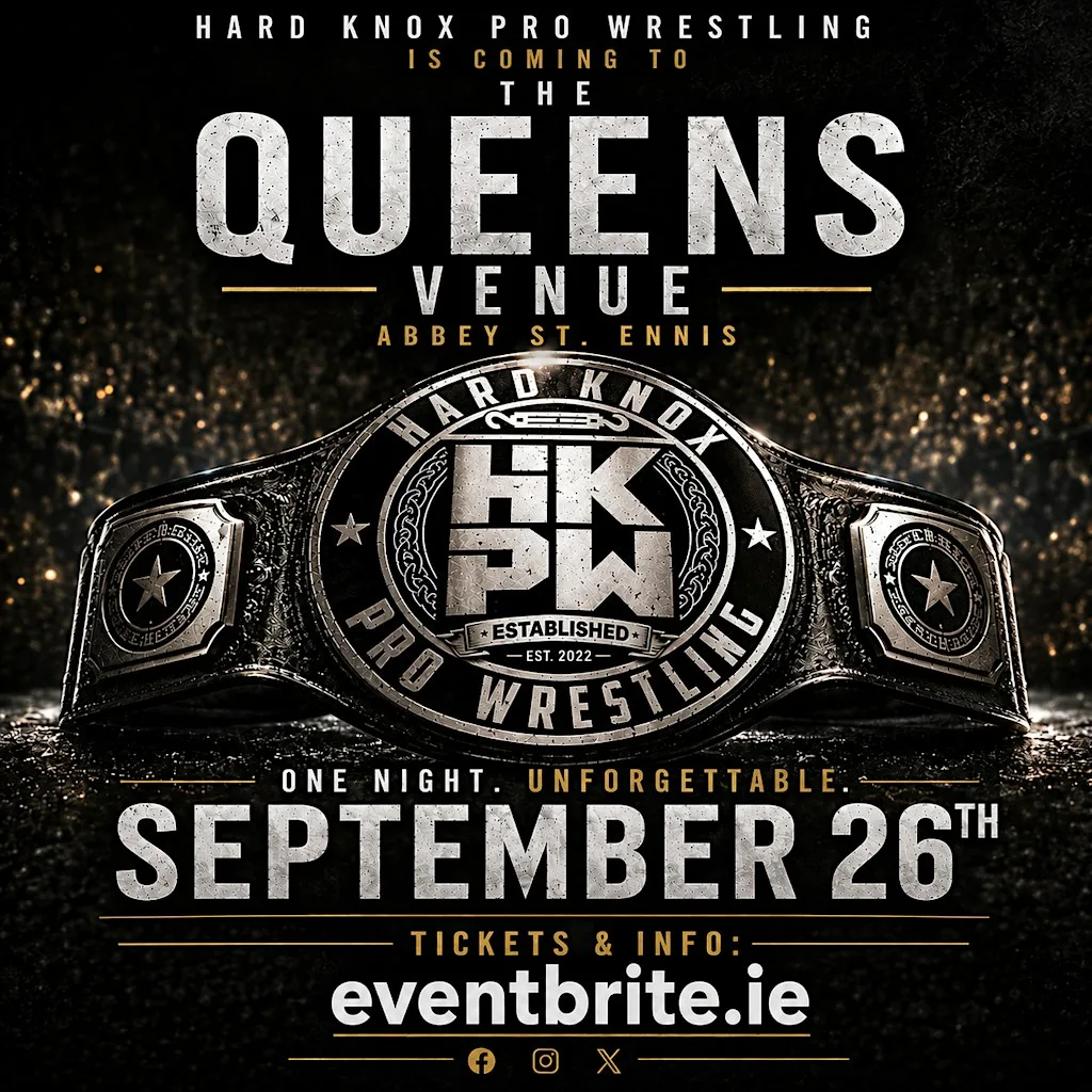 Hard Knox Pro Wrestling "Live" from "The Queens Venue" at Queens Hotel