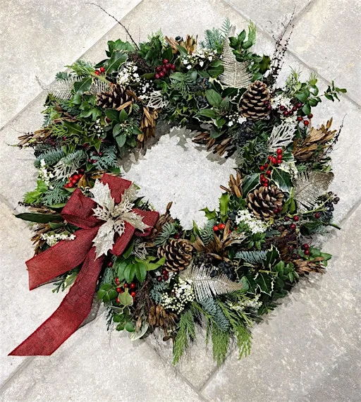 Christmas Wreath Making Workshops - Old Sodbury at Old Sodbury Village Hall