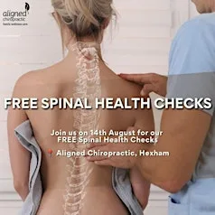 FREE Spinal Health Checks at Aligned Chiropractic at Aligned Family Chiropractic