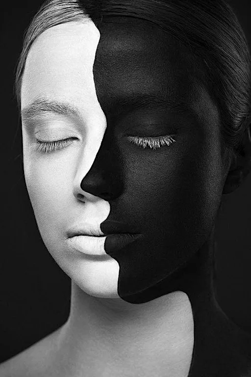 Light & Dark Avant Garde Beauty Shoot