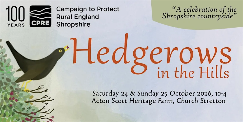 Hedgerows in the Hills at Acton Scott Heritage Farm