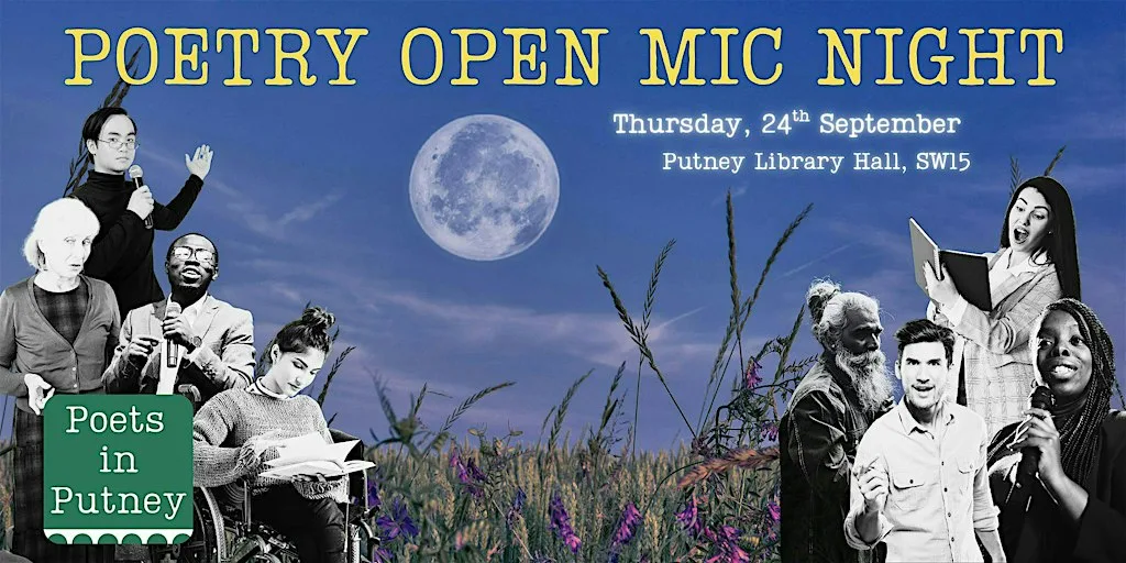 Poetry Open Mic Night - September 2026 at The Hall, Putney Public Library