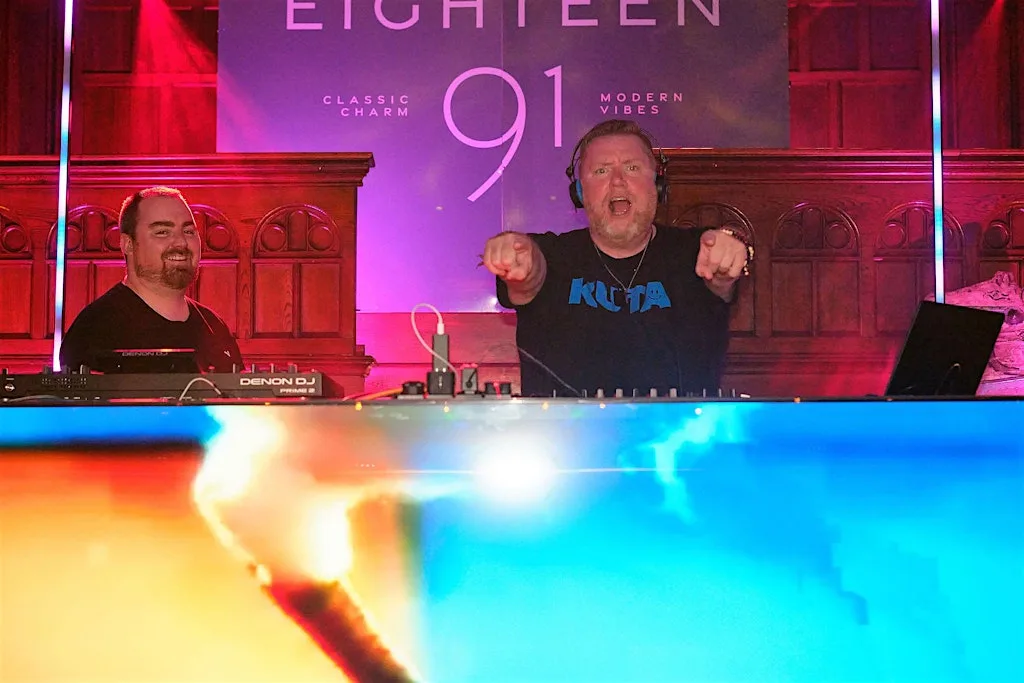 Mike Lewis & Andy Williams return: Classic Trance & Dance Anthems at Eighteen 91