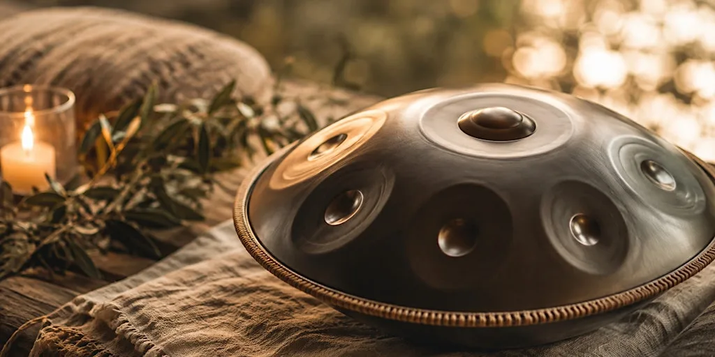 Handpan Performance with Seraphim Zlatev at The Newmarket Pop-Up Shop, Fairfield House.
