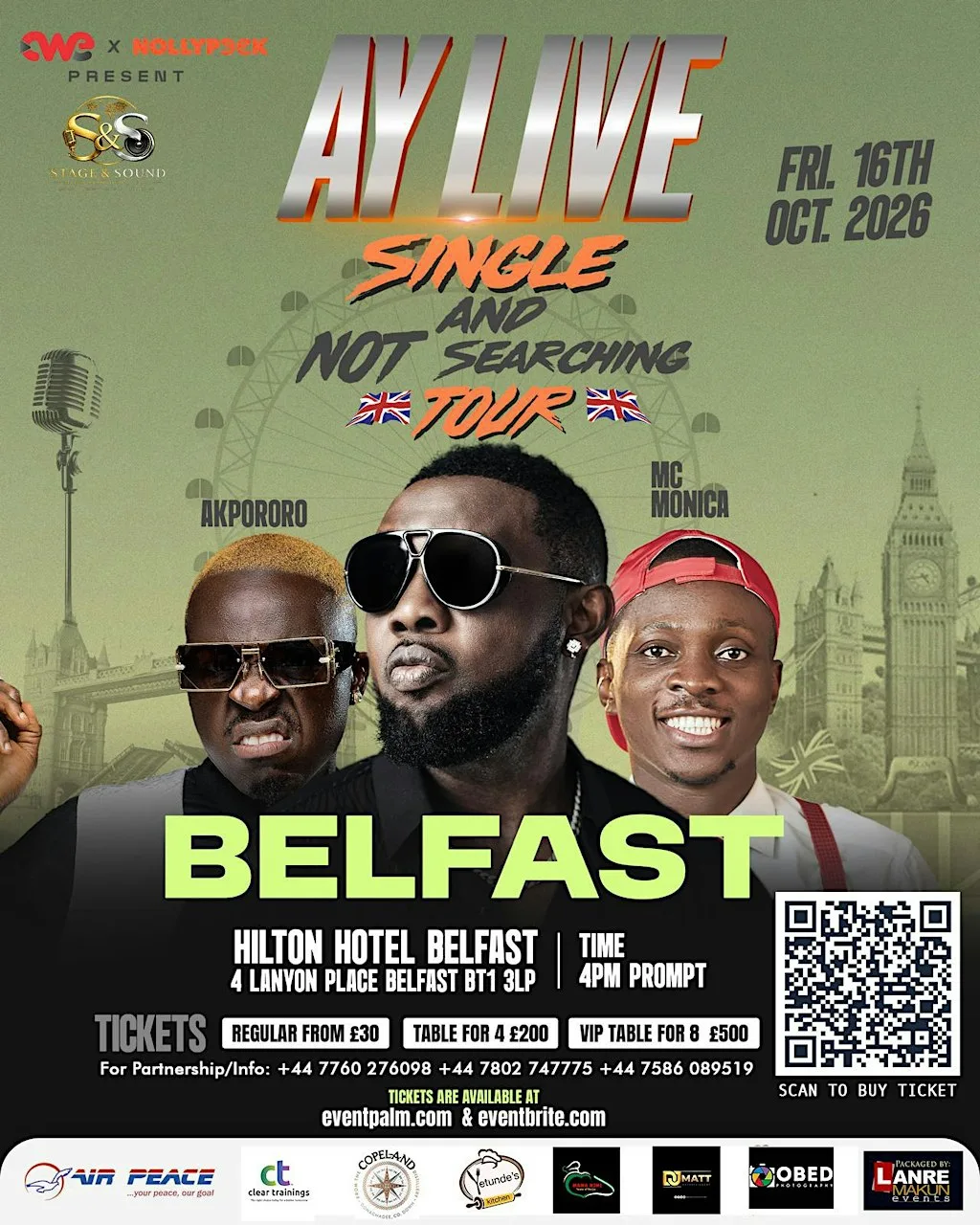 AY LIVE BELFAST