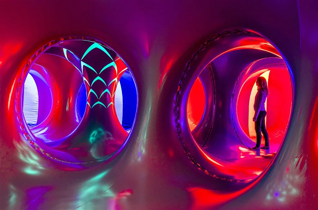 Alice In Wonderland @ Luminarium @ Playcations - Barrow Park at Barrow Park
