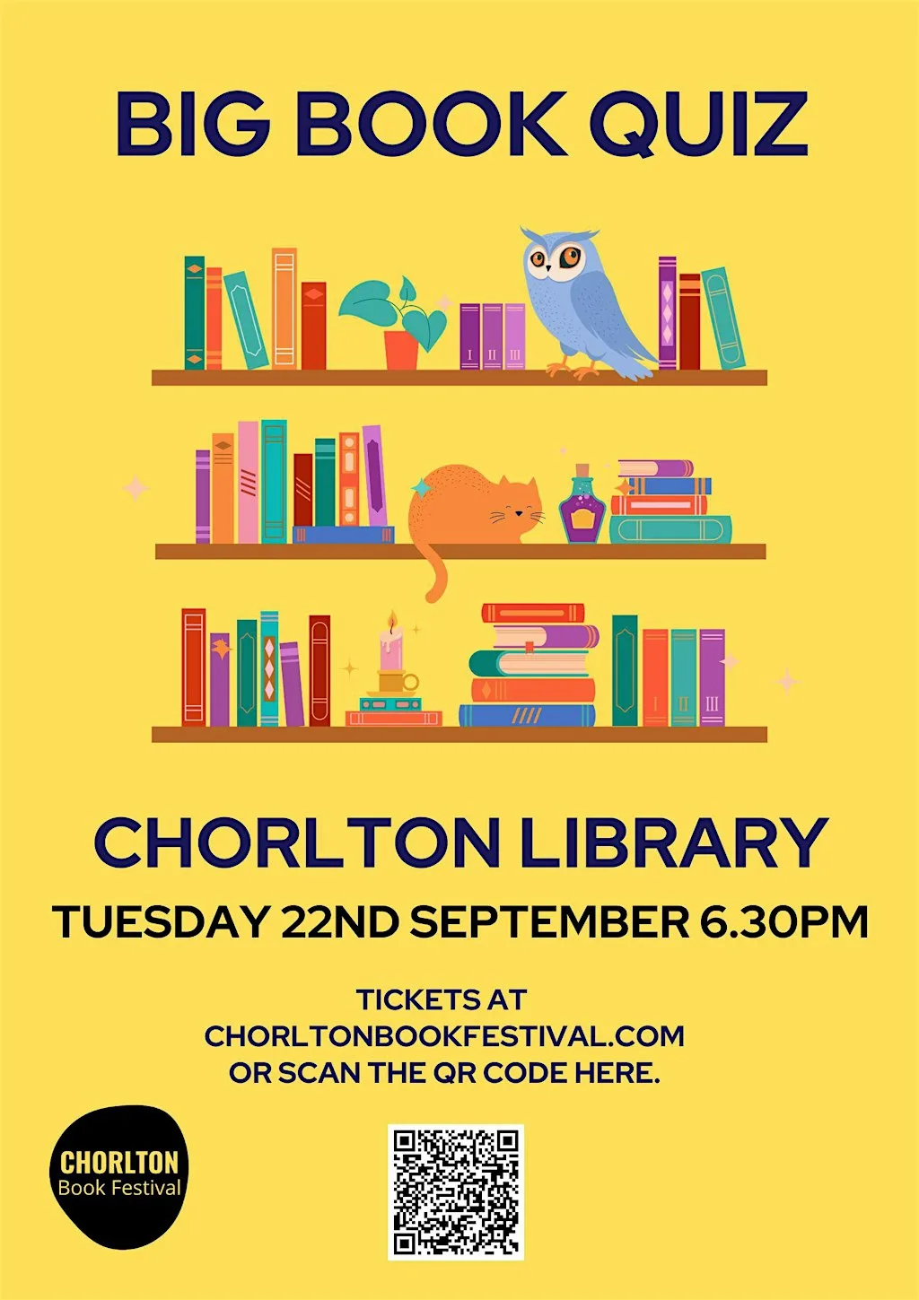 THE BIG BOOK QUIZ at Chorlton Library