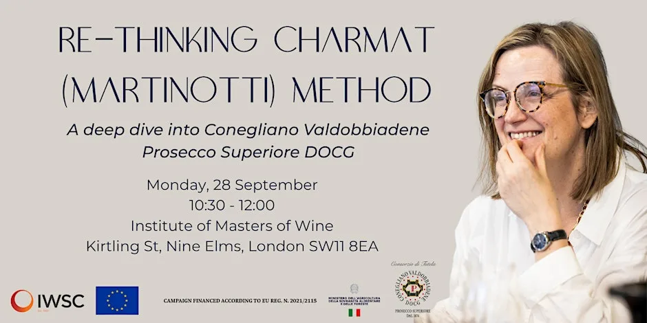 Re-thinking Charmat with Sarah Abbott MW at Institute of Masters of Wine