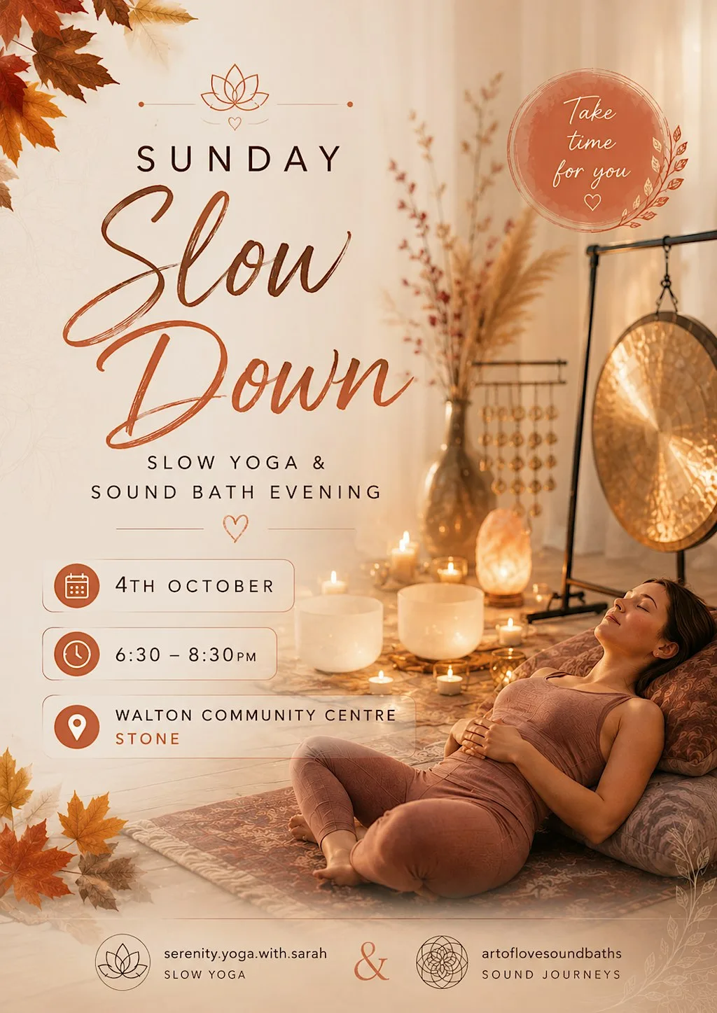Sunday Slow Down - Gentle Yoga & Sound Bath Experience - Stone