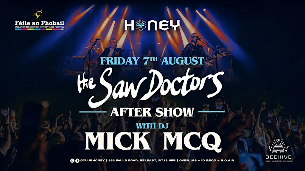 The Saw Doctors After Show at Beehive Bar, Falls Road