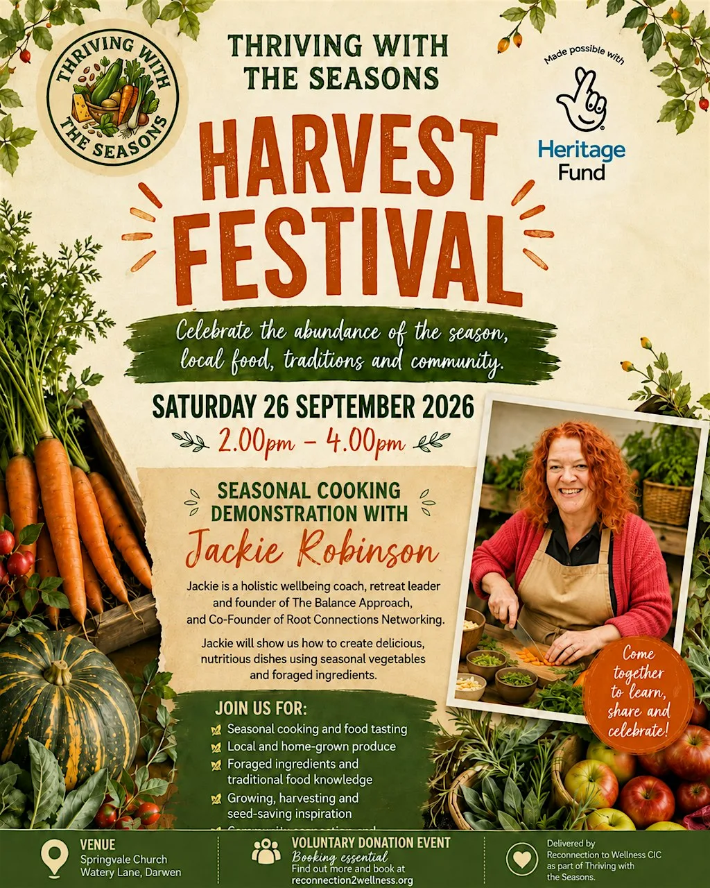Thriving with the Seasons Harvest Festival
